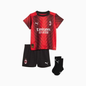 AC Milan Fotballdrakt Hjemme Fotballdrakt Barn 2023/24 