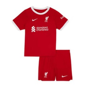 Liverpool Fotballdrakt Hjemme Fotballdrakt Barn 2023/24 