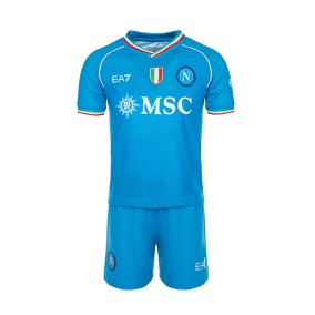 Napoli Fotballdrakt Hjemme Fotballdrakt Barn 2023/24 
